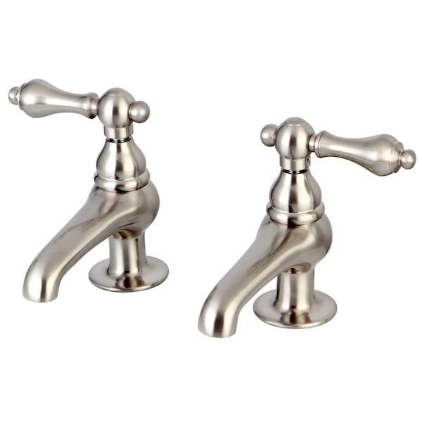 Kingston Brass Restoration Basin Tap Faucet, Brushed Nickel KS3208AL - main